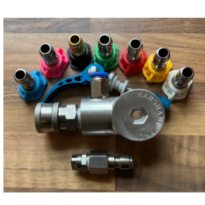 Single Sprayer With Stainless Steel Quick Release And 5 Nozzles