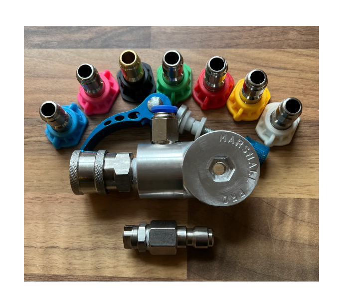 Single Sprayer With Stainless Steel Quick Release And 5 Nozzles