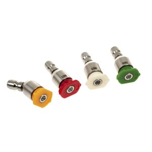 High Pressure Adjustable Angle Spray Nozzles - set of 4