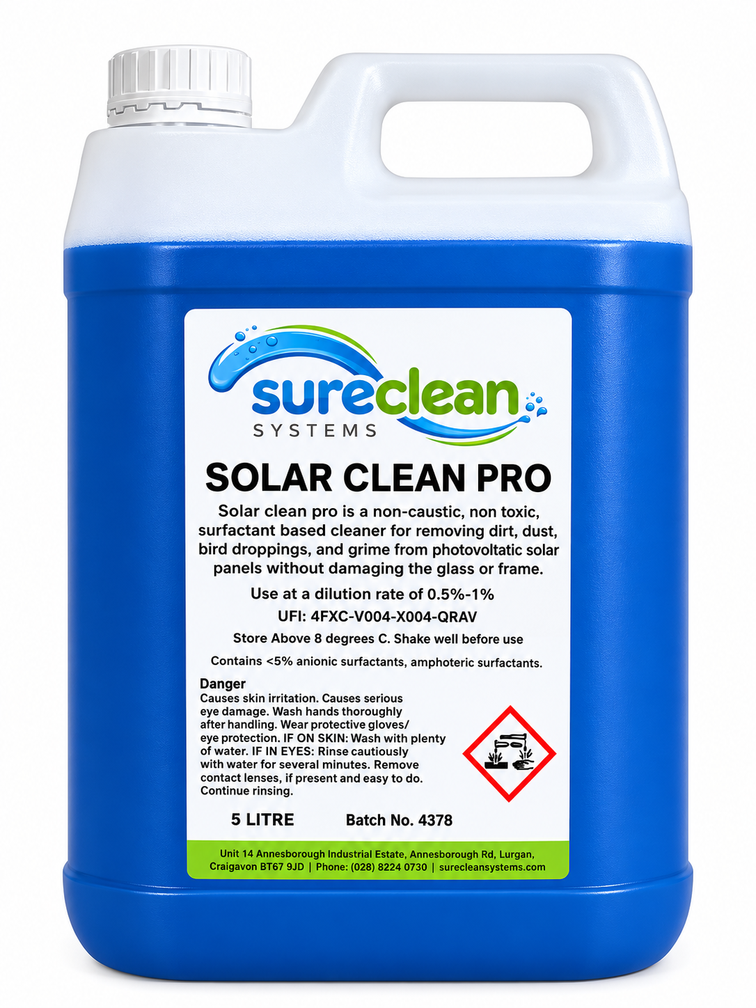 Sureclean Solar Pro 5L