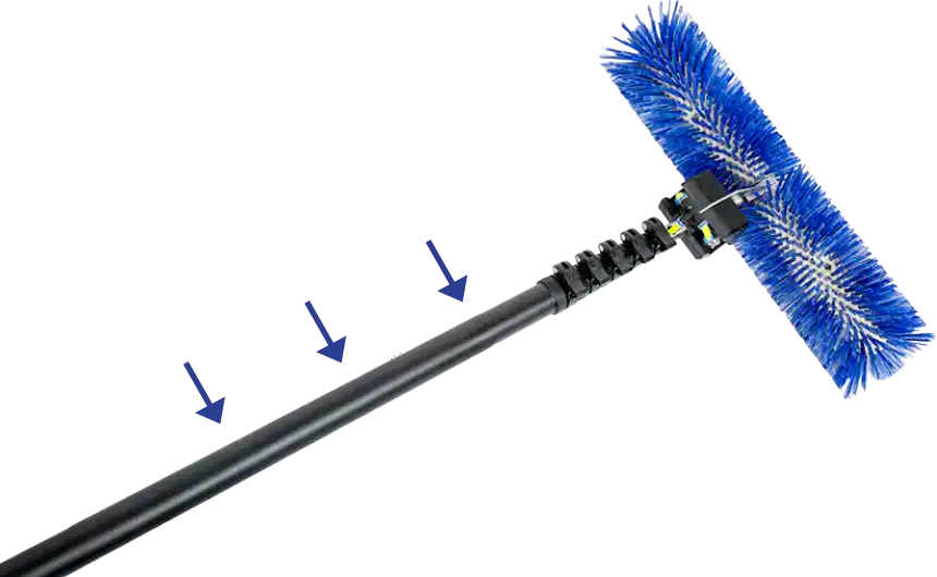 hyCleaner solarBrush 600 kit complete less pole - Image 5